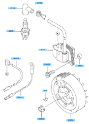 kbh26a cow-handle-brushcutters part diagram