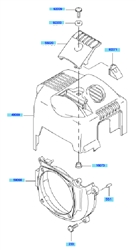kbh34a cow-handle-brushcutters part diagram