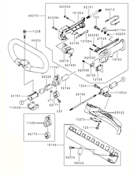 kbl26a loop-handle-brushcutters part diagram