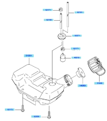 kbl27a loop-handle-brushcutters part diagram