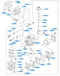 kbl45a loop-handle-brushcutters part diagram