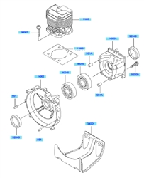kbl48a loop-handle-brushcutters part diagram