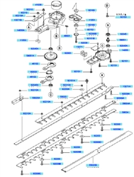 khs750b hedge-trimmers-2 part diagram