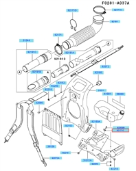 krb750b blowers-2 part diagram