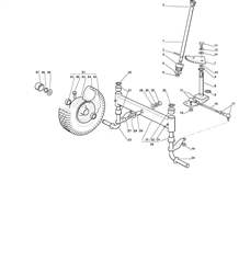 1228h-garden-tractor mountfield-riders part diagram