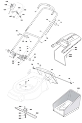 420pd mountfield-petrol-rotary-mowers part diagram