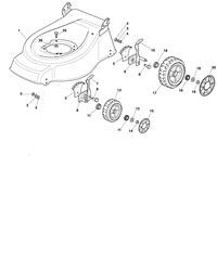 421hp mountfield-petrol-rotary-mowers part diagram