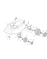 422hp mountfield-petrol-rotary-mowers part diagram