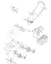 430hp mountfield-petrol-rotary-mowers part diagram