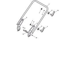 461pd-es mountfield-petrol-rotary-mowers part diagram