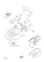 461r-hp mountfield-petrol-rotary-mowers part diagram