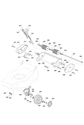 461r-hp mountfield-petrol-rotary-roller part diagram