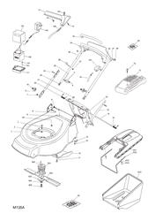 461r-pd mountfield-petrol-rotary-roller part diagram