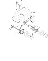 462pd mountfield-petrol-rotary-mowers part diagram