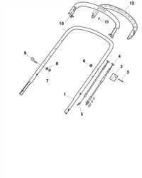 462pd mountfield-petrol-rotary-mowers part diagram