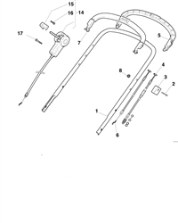464pd mountfield-petrol-rotary-mowers part diagram