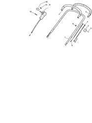 464pd mountfield-petrol-rotary-mowers part diagram