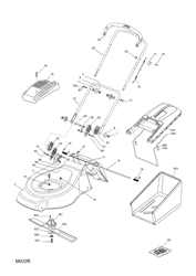46hp mountfield-petrol-rotary-mowers part diagram