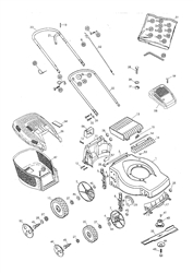 470hp mountfield-petrol-rotary-mowers part diagram