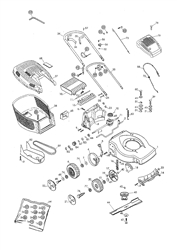 470sp mountfield-petrol-rotary-mowers part diagram