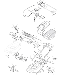 4810r-pd mountfield-petrol-rotary-mowers part diagram