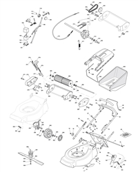 4810rpd-es mountfield-petrol-rotary-mowers part diagram