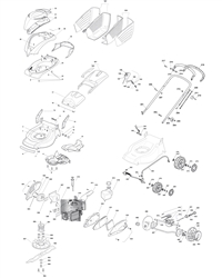 5310pd-silent mountfield-petrol-rotary-mowers part diagram
