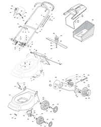 5330pd mountfield-petrol-rotary-mowers part diagram