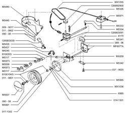cooper mountfield-petrol-rotary-mowers part diagram