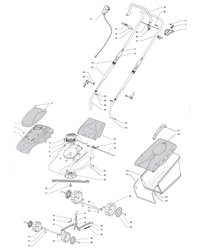 el3900 electric-rotary-mowers-mountfield part diagram