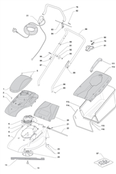 el390r electric-rotary-mowers-mountfield part diagram