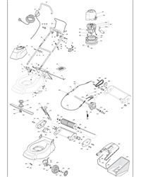 el46r-pd electric-rotary-mowers-mountfield part diagram