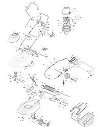 el4800r-pd electric-rotary-mowers-mountfield part diagram