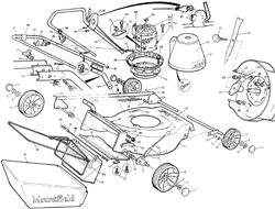 emblem-electric electric-rotary-mowers-mountfield part diagram