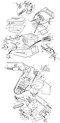 emperor mountfield-petrol-rotary-roller part diagram