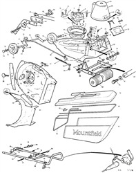 empress-electric electric-rotary-mowers-mountfield part diagram