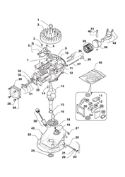 hp164 mountfield-petrol-rotary-mowers part diagram