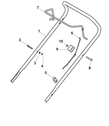 hp164 mountfield-petrol-rotary-mowers part diagram