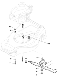 hp414 mountfield-petrol-rotary-mowers part diagram