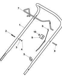 hp414-v35 mountfield-petrol-rotary-mowers part diagram