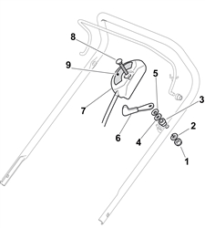 hp425 mountfield-petrol-rotary-mowers part diagram