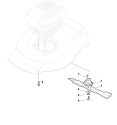 hp465r mountfield-petrol-rotary-roller part diagram
