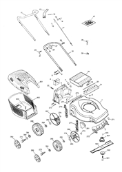 hp470 mountfield-petrol-rotary-mowers part diagram