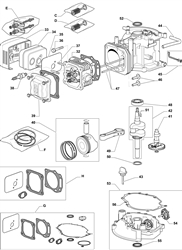 hp474-rm45-ohv-140cc bq-machines part diagram