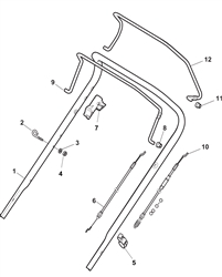 hw511pd mountfield-petrol-rotary-mowers part diagram