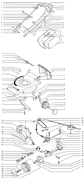 laser-delta mountfield-petrol-rotary-mowers part diagram