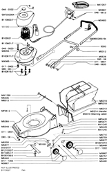 lasermascot-electric electric-rotary-mowers-mountfield part diagram