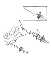 m2hp mountfield-petrol-rotary-mowers part diagram
