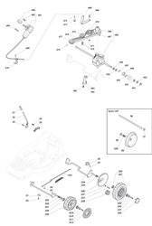 m44hp mountfield-petrol-rotary-mowers part diagram