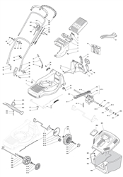 m5030pd mountfield-petrol-rotary-mowers part diagram